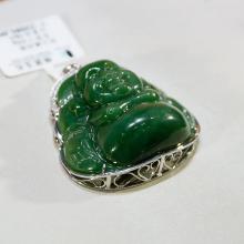 碧玉佛吊墜
