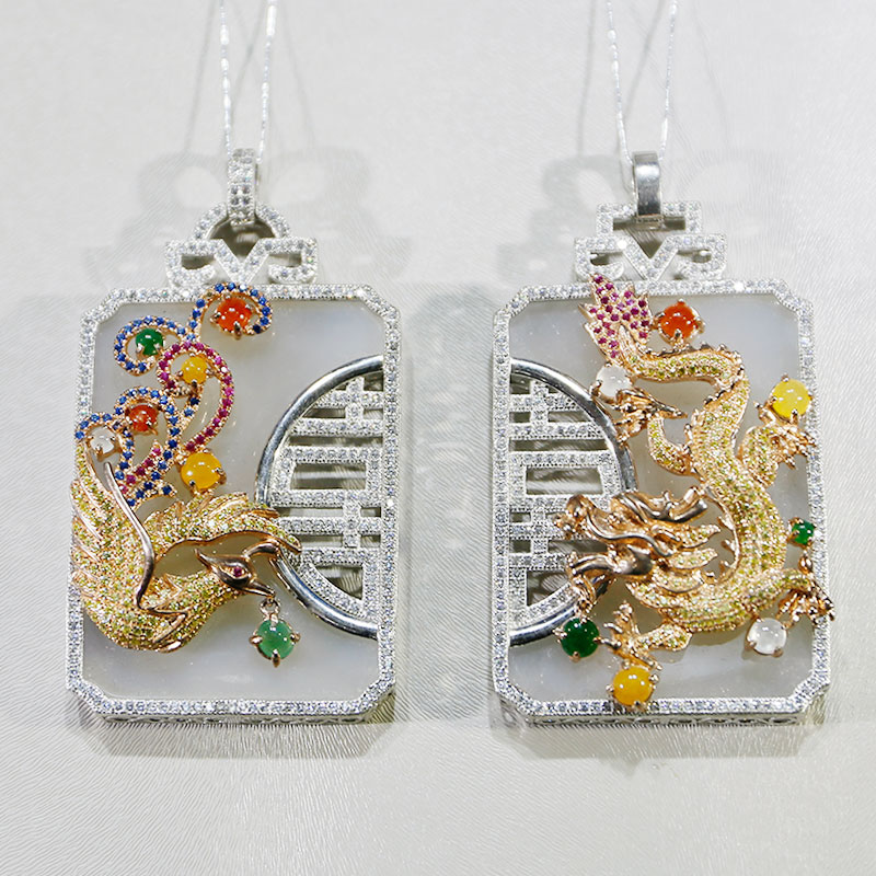 龍鳳挂件